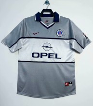 2000-2001 PSG Paris Away Retro Soccer Jersey
