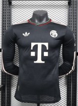 25-26 Bayern Third Long Sleeve Player Version Soccer Jersey (长袖球员) 1:1 Thai Quality