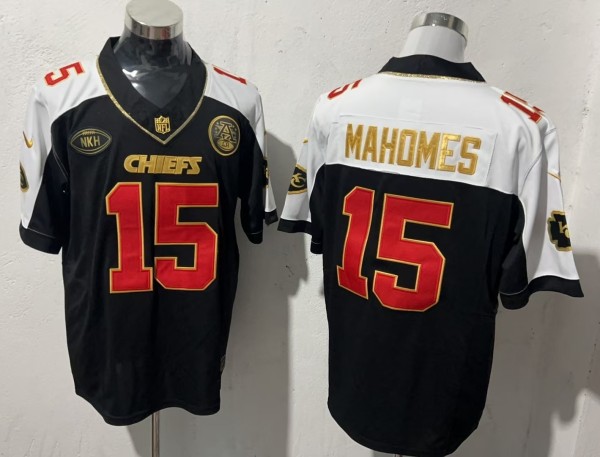 2025 NFL Kansas City Chiefs New Pattern Jersey