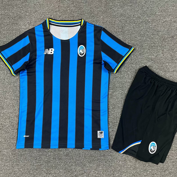 25-26 Atalanta Home Kids Soccer Jersey