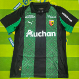 25-26 RC Lens Away Fans Soccer Jersey (全广告)