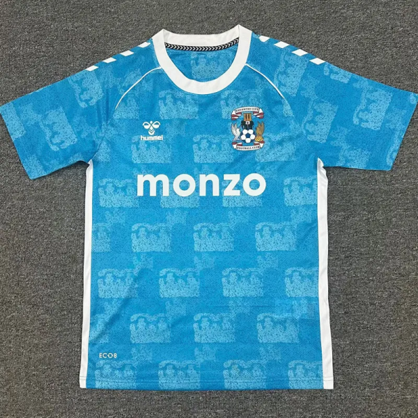 25-26 Coventry City Home Fans Soccer Jersey 1:1 Thai Quality