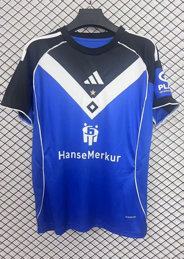 25-26 Hamburger Away Fans Soccer Jersey