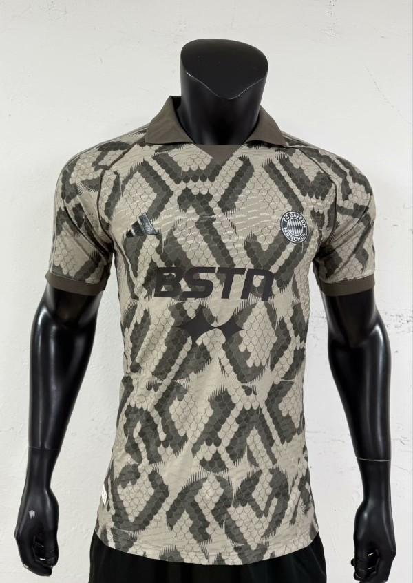 25-26 Bayern Grey Special Edition Player Version Training shirts