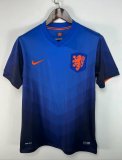 2014  NetherIands World Cup Away Retro Soccer Jersey