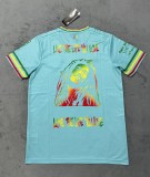 25-26 Aja× Blue Special Edition Fans Soccer Jersey