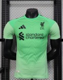 25-26 LIV Green Goalkeeper Player Version Soccer Jersey