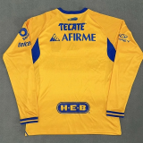 25-26 Tigres UANL Home Long Sleeve Soccer Jersey (长袖)