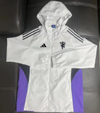 25-26 Man Utd White Windbreaker