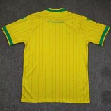 25-26 Nantes Home Fans Soccer Jersey