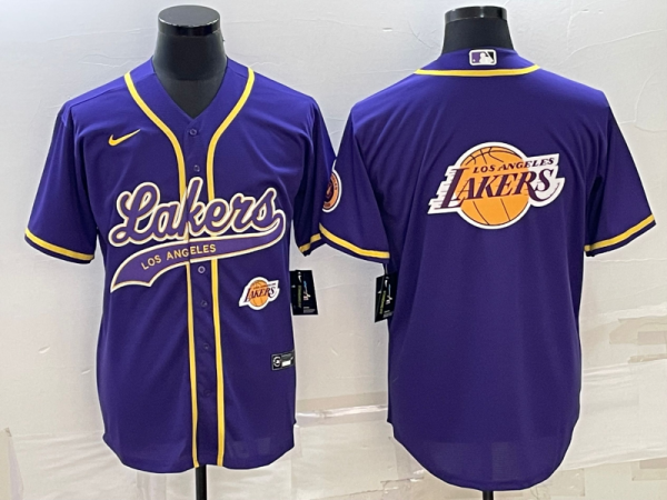 2025 MLB Los Angeles Lakers New Pattern Jersey