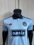 2025 AD Oasis Joint Edition #25 Light Blue Player Version Polo Short Sleeve