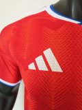 25-26 Chile Home Player Version Soccer Jersey