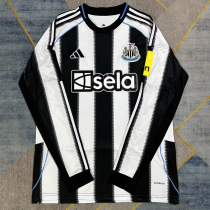 25-26 Newcastle Home Long Sleeve Soccer Jersey (长袖)