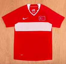 2008 Turkey  Home Retro Soccer Jersey