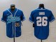 2024 MLB Detroit Lions New Pattern Jersey