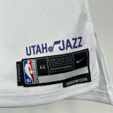 25-26 JAZZ MARKKANEN #23 White Top Quality Hot Pressing NBA Jersey