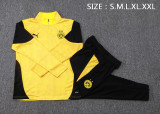 25-26 Dortmund High Quality Half Pull Tracksuit