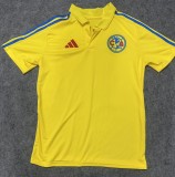 26-27 Club America Yellow Polo Short Sleeve