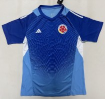 25-26 Colombia Blue GoalKeeper Fans Soccer Jersey