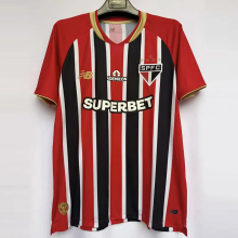 25-26 Sao Paulo Away Fans Soccer Jersey