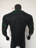 1998 Brazil Black Player Version Retro Soccer Jersey