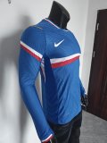 26-27 France Blue Special Edition Long Sleeves Player Version Soccer Jersey