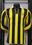 26-27 Ittihad Yellow Special Edition Long Sleeve Player Version Soccer Jersey