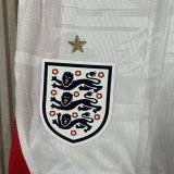 2026 England Home Player Version Shorts Pants (球员短裤)