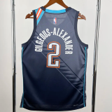 25-26 OKC Thunder GILGEOUS-ALEXANDER #2 Gray City Edition Top Quality Hot Pressing NBA Jersey