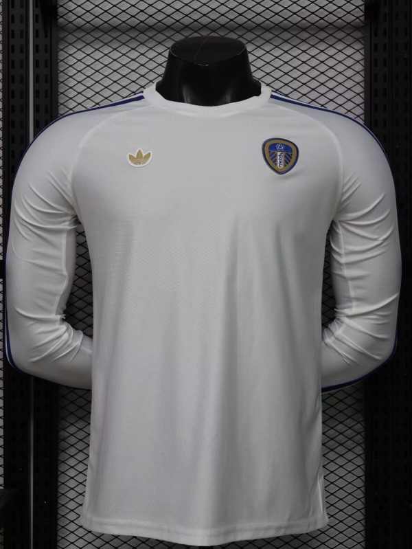 26-27 Leeds United Casual Version Long Sleeve Player Version Soccer Jersey (长袖球员)