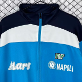 1989-1990 Napoli Blue Jacket #单夹克