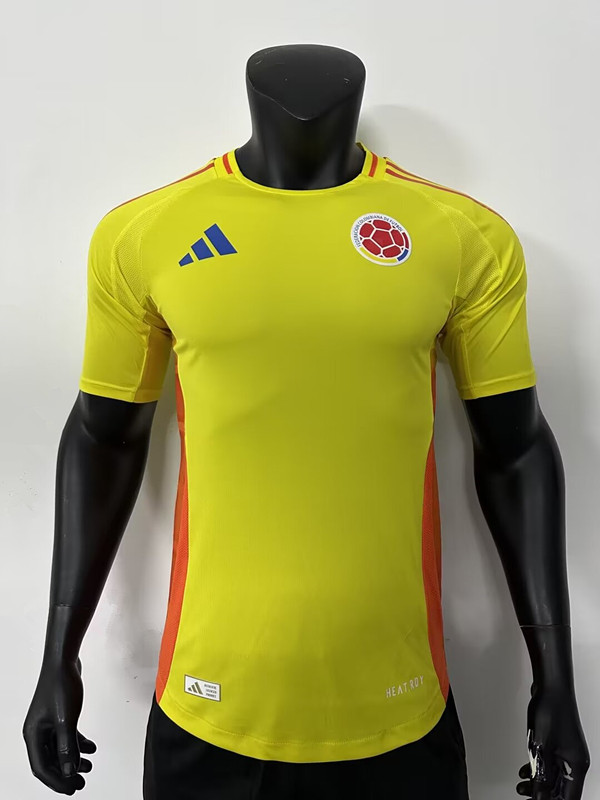 24-25 Colombia Home Player Version Soccer Jersey