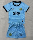 2026 Ireland Blue GoalKeeper Kids Soccer Jersey