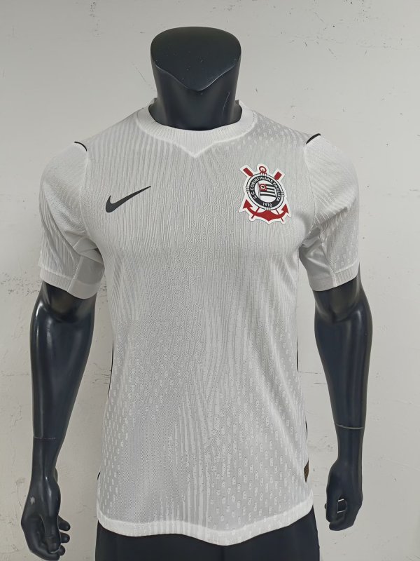 26-27 Corinthians Home Player Version Soccer Jersey