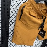 2026 PM Yellow Casual Short Pants