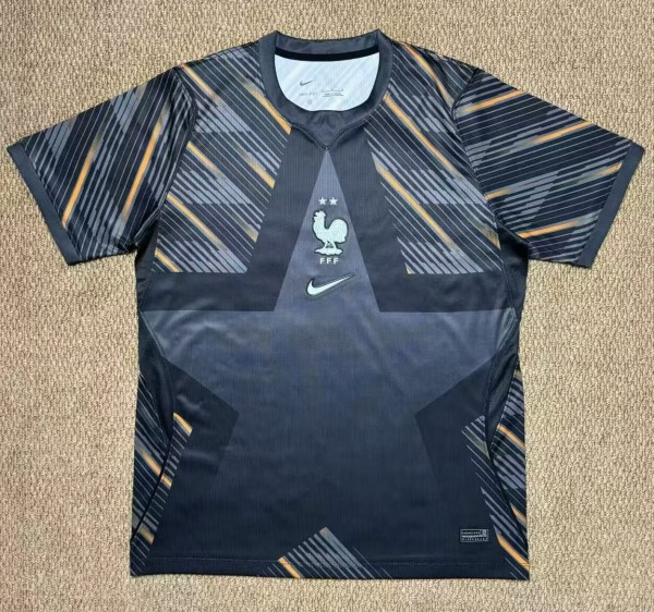 2026 France Black GoalKeeper Fans Soccer Jersey