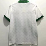 1995 Mexico Away White Retro Soccer Jersey