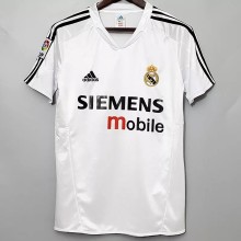 2004-2005 RMA Home Retro Soccer Jersey