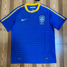 2010 Brazil Away Retro Soccer Jersey