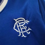 1984-1987 Rangers Home Retro Soccer Jersey