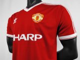 1984 Man Utd Home Retro Soccer Jersey
