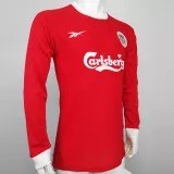 1998 LIV Home Long Sleeve Retro Soccer Jersey
