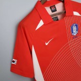 2002 Korea Home Retro Soccer Jersey