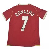 2006-2007 Man Utd Home Retro Soccer Jersey