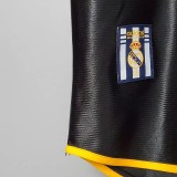 1999-2000 RMA Away Black Retro Soccer Jersey