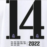 22-23 RMA Home 1:1 Fans Soccer Jersey