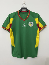 2002 Senegal Green Retro Soccer Jersey