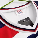 1982 England Home White Retro Soccer Jersey