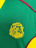 1998 Cameroon Home Retro Soccer Jersey